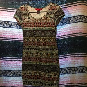 Tribal Elephant Bodycon Dress
